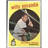 Image 1 : 1959 TOPPS WHITEBACK WILLY MIRANDA