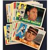Image 1 : 1960 TOPPS BASEBALL WHITEBACKS COLLECTION - 20 CARDS