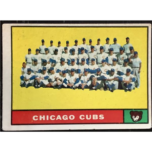 1961 TOPPS CHICAGO CUBS