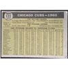 Image 2 : 1961 TOPPS CHICAGO CUBS