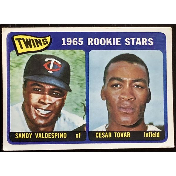 1965 TOPPS CESAR TOVAR ROOKIE CARD