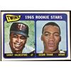 Image 1 : 1965 TOPPS CESAR TOVAR ROOKIE CARD