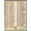 Image 2 : 1967 TOPPS CHECKLIST - MICKEY MANTLE (HOF)