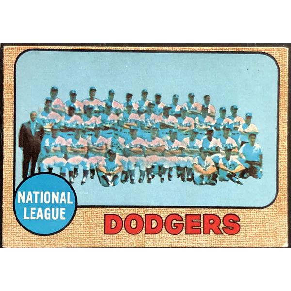 1968 O-PEE-CHEE LOS ANGELES DODGERS