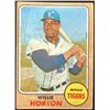 Image 1 : 1968 TOPPS WILLIE HORTON