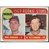 Image 1 : 1969 O-PEE-CHEE MERV RETTENMUND ROOKIE CARD