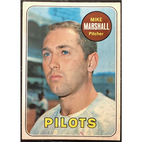 1969 O-PEE-CHEE MIKE MARSHALL ROOKIE CARD