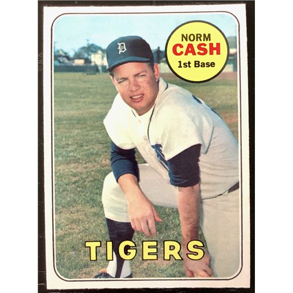 1969 O-PEE-CHEE NORM CASH