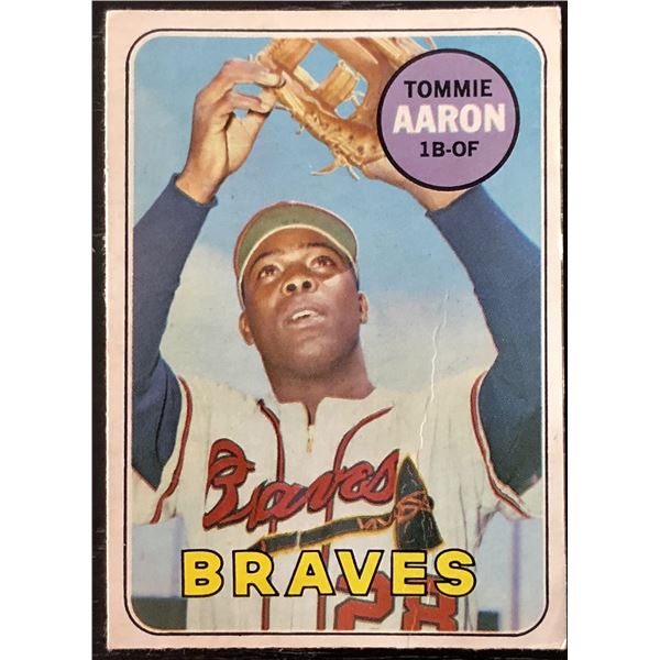 1969 O-PEE-CHEE TOMMIE AARON