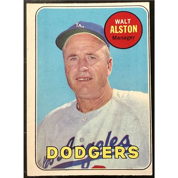 1969 O-PEE-CHEE WALTER ALSTON (HOF)