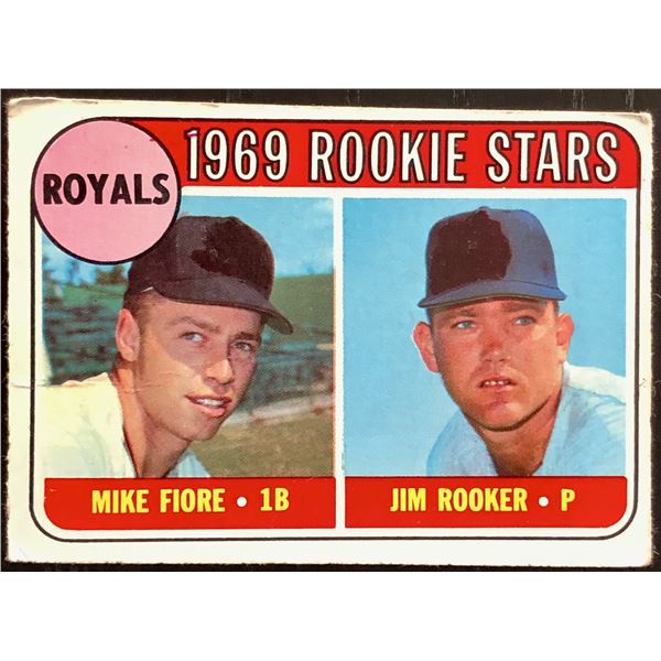 1969 TOPPS JIM ROOKER ROOKIE CARD