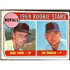 Image 1 : 1969 TOPPS JIM ROOKER ROOKIE CARD