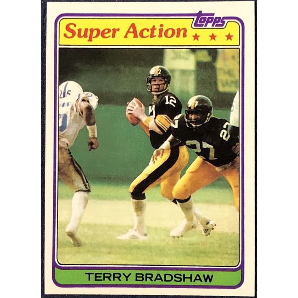 1981 TOPPS TERRY BRADSHAW (HOF)
