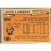 Image 2 : 1981 TOPPS JACK LAMBERT (HOF)