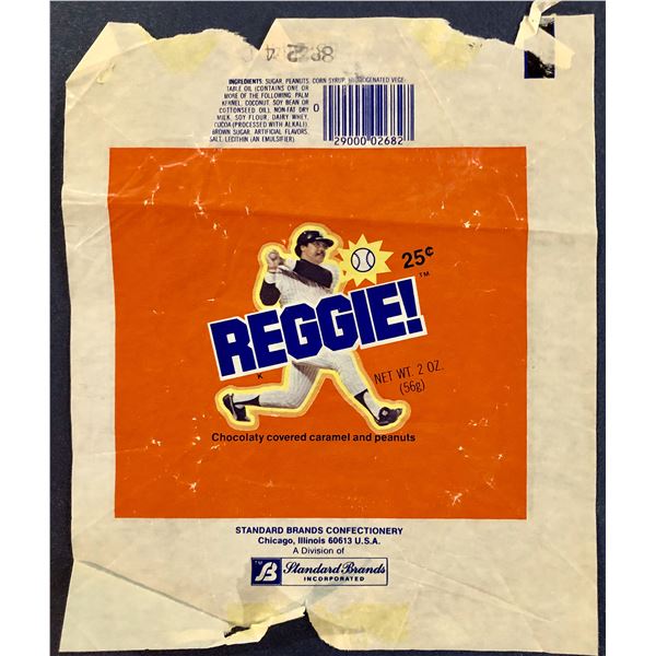 1978 REGGIE BAR WRAPPER