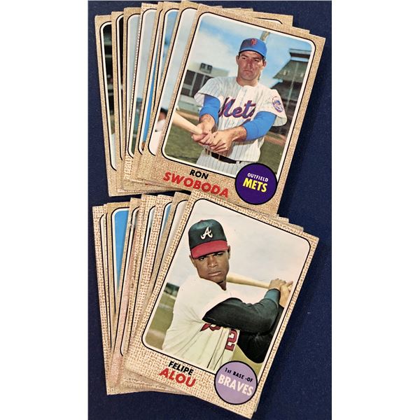 1968 O-PEE-CHEE BASEBALL COLLECTION - 20 CARDS