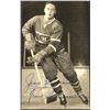 Image 1 : NHL MONTREAL CANADIENS 3.5"x5.5" POSTCARD - JEAN BELIVEAU (HOF) - SIGNED
