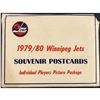 Image 3 : 1979-80 WINNIPEG JETS POSTCARDS TEAM SET