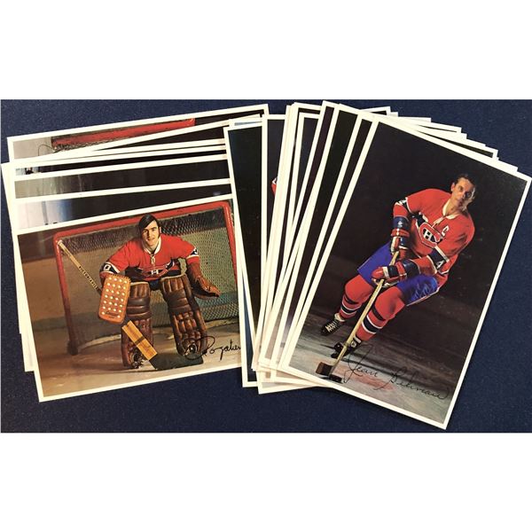 1969-70 MONTREAL CANADIENS POSTCARDS TEAM SET