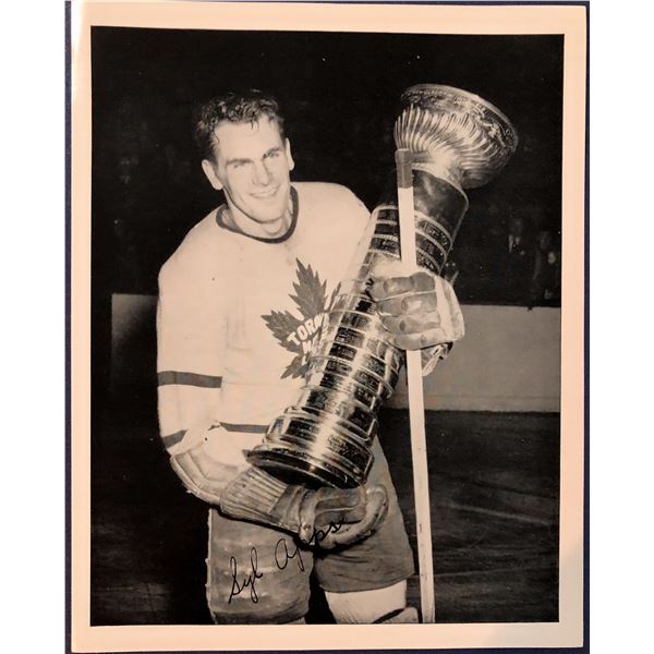 1949 QUAKER OATS SYL APPS (HOF) STANLEY CUP