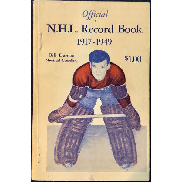 1949 NHL RECORD BOOK