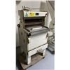 Image 2 : ULB 45/12.5 COMMERCIAL 12 BLADE ELECTRIC BREAD SLICER ON MOBILE CART *CART INCLUDED*