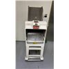 Image 4 : OLIVER 797 COMMERCIAL 1/4 HP 10 BLADE ELECTRIC BREAD SLICER ON MOBILE CART *CART INCLUDED*
