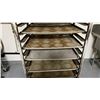 Image 4 : 40 TRAY ALUMINUM MOBILE COMMERCIAL BAKERS RACK WITH 20 ALUMINUM COMMERCIAL BAKING TRAYS