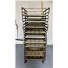 Image 2 : 40 TRAY ALUMINUM MOBILE COMMERCIAL BAKERS RACK WITH 20 ALUMINUM COMMERCIAL BAKING TRAYS