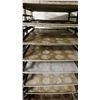Image 4 : 40 TRAY ALUMINUM MOBILE COMMERCIAL BAKERS RACK WITH 20 ALUMINUM COMMERCIAL BAKING TRAYS