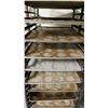 Image 4 : 40 TRAY ALUMINUM MOBILE COMMERCIAL BAKERS RACK WITH 20 ALUMINUM COMMERCIAL BAKING TRAYS
