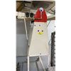 Image 3 : PRI PRI-3 COMMERCIAL ELECTRIC MOBILE OVAL FLATTING MACHINE ON RAISED CART *CART INCLUDED*