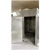 Image 3 : LUCKS DR 1/8 STAINLESS STEEL 2 DOOR 80"W X 104"D X 93"H  COMMERCIAL ROLL IN BAKERS STORAGE PROOFER