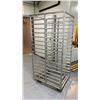 Image 1 : 40 TRAY ALUMINUM MOBILE COMMERCIAL BAKERS RACK *NO COMMERCIAL BAKING TRAYS INCLUDED*