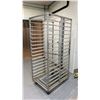 Image 3 : 40 TRAY ALUMINUM MOBILE COMMERCIAL BAKERS RACK *NO COMMERCIAL BAKING TRAYS INCLUDED*