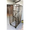 Image 1 : 40 TRAY ALUMINUM MOBILE COMMERCIAL BAKERS RACK *NO COMMERCIAL BAKING TRAYS INCLUDED*