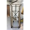 Image 2 : 40 TRAY ALUMINUM MOBILE COMMERCIAL BAKERS RACK *NO COMMERCIAL BAKING TRAYS INCLUDED*