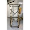 Image 2 : 40 TRAY ALUMINUM MOBILE COMMERCIAL BAKERS RACK *NO COMMERCIAL BAKING TRAYS INCLUDED*