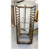 Image 2 : 40 TRAY ALUMINUM MOBILE COMMERCIAL BAKERS RACK *NO COMMERCIAL BAKING TRAYS INCLUDED*