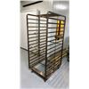 Image 1 : 40 TRAY ALUMINUM MOBILE COMMERCIAL BAKERS RACK *NO COMMERCIAL BAKING TRAYS INCLUDED*