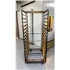 Image 2 : 40 TRAY ALUMINUM MOBILE COMMERCIAL BAKERS RACK *NO COMMERCIAL BAKING TRAYS INCLUDED*