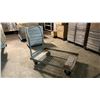 Image 2 : LARGE METAL COMMERCIAL MOBILE MESH DECK CART