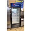 Image 1 : QBD CD26-HC COMMERCIAL SINGLE DOOR GLASS FRONT BEVERAGE COOLER WITH RACKS