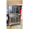 Image 1 : VULCAN VC4GD-11D350K STAINLESS STEEL COMMERCIAL MOBILE DUAL NATURAL GAS CONVECTION OVEN