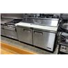 Image 1 : TRUE CSDR2-60VC STAINLESS STEEL REFRIGERATED SALAD PREPARATION STATION WITH RACKS, NO TRAYS