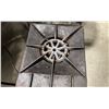 Image 2 : WOLF STAINLESS STEEL COMMERCIAL SINGLE NATURAL GAS STOCK POT BURNER *MISSING KNOBS*