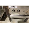 Image 3 : WOLF STAINLESS STEEL COMMERCIAL SINGLE NATURAL GAS STOCK POT BURNER *MISSING KNOBS*