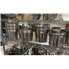Image 3 : 6 TIER 48"W X 18"D X 77"H MOBILE COMMERCIAL METRO STYLE RACKING SYSTEM WITH STAINLESS STEEL INSERTS,