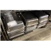 Image 5 : 6 TIER 48"W X 18"D X 77"H MOBILE COMMERCIAL METRO STYLE RACKING SYSTEM WITH STAINLESS STEEL