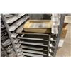 Image 2 : ALUMINUM 17 TRAY STATIONARY COMMERCIAL BAKERS RACK WITH ASSORTED SMALL BACKING SHEETS